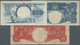 Malaya: Very Nice Set With 3 Banknotes 1 And 10 Dollars Malaya 1941, P.11 And 13 In VF And F And 1 D - Malasia