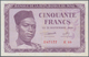 Mali: Set Of 3 Notes Containing 50, 100 & 1000 Francs 22.09.1960 P. 1, 2, 4, The First One Used With - Mali