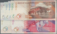 Mauritius: Highly Rare Specimen Set With 25, 50, 100, 200, 500, 1000 And 2000 Rupees 1998 Specimen, - Mauritius