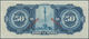 Mexico: 50 Pesos 1941 Specimen P. 41s, 3 Cancellation Holes, Zero Serial Numbers, Specimen Overprint - Mexique