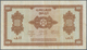Morocco / Marokko: 1000 Francs 1943 P. 28a, Used With Several Folds And Creases, Light Stain In Pape - Maroc