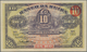 Mozambique: Rare Banknote Of Banco Da Beira 10 Libras Esterlinas 1921 With "cancellado" Perforation, - Mozambique