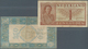 Netherlands / Niederlande: Interesting Set Of 1 And 2.50 Gulden P. 18, 72, Both With Same Serial Whi - Sonstige & Ohne Zuordnung