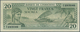 New Caledonia / Neu Kaledonien: 20 Francs ND(1944) P. 49, Light Center Fold And One Very Very Light - Nouméa (Nieuw-Caledonië 1873-1985)