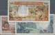 New Hebrides / Neue Hebriden: Set Of 3 Notes Containing 100, 500 & 1000 Francs ND P. 18d, 19a, 20c, - Nieuwe-Hebriden