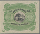 Norway / Norwegen: 50 Kroner 1944 P. 9d, Center Fold And Light Handling In Paper, With Crispness And - Noruega