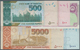 Pakistan: Set With 6 Specimen 1997-2010 Containing 5 Rupees 1997 Specimen, 100 And 500 Rupees 2006 S - Pakistán