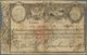 Portugal: 6400 Reis 1799 Revalidation Issue "Miguel" P. 39, Stronger Used, Folds And Stain In Paper, - Portugal