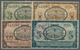 Russia / Russland: Amur Region Credit Union - Khabarovsk Cooperative Bank, Set With 4 Banknotes 1, 3 - Russie