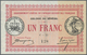 Senegal: Pair Of Two Banknotes Containing 0.50 Francs 1917 P. 1, S/N G-78 996, With Folds And Crease - Sénégal