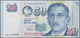 Singapore / Singapur: 50 Dollars ND(1999) P. 41b With Solid Serial Number #2BS 444444 In Condition: - Singapur