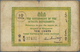 Straits Settlements: Set Of 2 Notes Containing 10 Cents ND P. 6, S/N K/9 32437, Used With Strong Cen - Maleisië