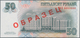 Transnistria  / Transnistrien: 50 Rubles 2007 SPECIMEN, P.46s In UNC Condition - Andere - Europa