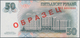 Transnistria  / Transnistrien: 50 Rubles 2007 SPECIMEN, P.46s In UNC Condition - Otros – Europa