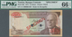 Tunisia / Tunisien: Set Of 3 Notes 1/2, 1 And 5 Dinars 1972 Specimen P. 66s-68s, All PMG Graded: 66G - Tunesien