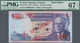 Tunisia / Tunisien: Set Of 3 Notes 1/2, 1 And 5 Dinars 1972 Specimen P. 66s-68s, All PMG Graded: 66G - Tunesien