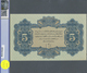 Turkey / Türkei: Rare Specimen Banknote Of 5 Livres ND(1916-17) AH1332, RS-4-7-1, With Arablic Speci - Turquia