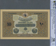 Turkey / Türkei: Rare Specimen Banknote Of 100 Livres ND(1918) AH1334, RS-3-1, With German Specimen - Turkije