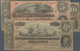 United States Of America - Confederate States: Nice Set With 3 Banknotes 5, 10 And 20 Dollars Februa - Divisa Confederada (1861-1864)