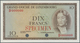 Luxembourg: 10 Francs ND(1954) Color Trial P. 48ct, Residuals From Attachment To Presentation Book A - Luxemburg