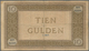 Netherlands / Niederlande: 10 Gulden 1898 P. 2, Very Rare, Used With Staining In Paper, Strong Cente - Andere & Zonder Classificatie