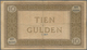 Netherlands / Niederlande: 10 Gulden 1898 P. 2, Very Rare, Used With Staining In Paper, Strong Cente - Otros & Sin Clasificación