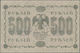 Russia / Russland: 500 Rubles State Credit Note 1918, P.94s, Consisting Of 2 Pieces - Front And Back - Rusia