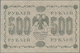 Russia / Russland: 500 Rubles State Credit Note 1918, P.94s, Consisting Of 2 Pieces - Front And Back - Russia