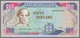 Jamaica: Lot With 38 Banknotes Jamaica 1 - 500 Dollars ND(1970's) - 1999 In F- To UNC Condition. (38 - Jamaica