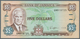 Delcampe - Jamaica: Lot With 38 Banknotes Jamaica 1 - 500 Dollars ND(1970's) - 1999 In F- To UNC Condition. (38 - Jamaica