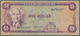 Delcampe - Jamaica: Lot With 38 Banknotes Jamaica 1 - 500 Dollars ND(1970's) - 1999 In F- To UNC Condition. (38 - Jamaica