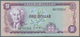 Delcampe - Jamaica: Lot With 38 Banknotes Jamaica 1 - 500 Dollars ND(1970's) - 1999 In F- To UNC Condition. (38 - Jamaica