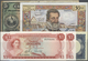 Alle Welt: High Value Lot With 37 Banknotes Containing Netherlands Antilles 5 Gulden P.1 (UNC), Maur - Andere & Zonder Classificatie