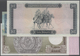 Alle Welt: Set 10 Banknotes Of Arabic Countries Containing Qatar 5x 1 Riyal Partly Consecutive, Saud - Autres & Non Classés