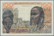 Africa / Afrika: Set Of 5 Banknotes West African States Conaining Senegal Letter "K" 500 Francs 1988 - Andere - Afrika