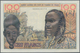 Africa / Afrika: Set Of 5 Banknotes West African States Conaining Senegal Letter "K" 500 Francs 1988 - Otros – Africa