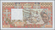 Africa / Afrika: Set Of 5 Banknotes West African States Conaining Senegal Letter "K" 500 Francs 1988 - Andere - Afrika