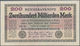 Deutschland - Deutsches Reich Bis 1945: 200 Milliarden Mark 1923 Ro. 118g In Erhaltung: AUNC. - Otros & Sin Clasificación