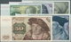 Deutschland - Bank Deutscher Länder + Bundesrepublik Deutschland: Lot Mit 5 Banknoten Serie 1960, Mi - Sonstige & Ohne Zuordnung