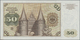 Deutschland - Bank Deutscher Länder + Bundesrepublik Deutschland: 50 DM 1960, Serie "M/A", Ro.265b, - Sonstige & Ohne Zuordnung