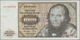 Deutschland - Bank Deutscher Länder + Bundesrepublik Deutschland: 1000 DM 1977 Ersatznote Serie "Z/B - Otros & Sin Clasificación
