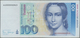 Deutschland - Bank Deutscher Länder + Bundesrepublik Deutschland: 100 DM 1989 Serie "AU/G", Ro.294a - Otros & Sin Clasificación