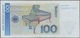 Deutschland - Bank Deutscher Länder + Bundesrepublik Deutschland: 100 DM 1989 Serie "AU/G", Ro.294a - Sonstige & Ohne Zuordnung