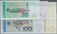 Deutschland - Bank Deutscher Länder + Bundesrepublik Deutschland: Lot Mit 5 Banknoten Serie 1991 Mit - Sonstige & Ohne Zuordnung