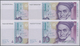 Deutschland - Bank Deutscher Länder + Bundesrepublik Deutschland: Set Mit 4 Banknoten 10 DM 1991 Ers - Andere & Zonder Classificatie