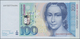 Deutschland - Bank Deutscher Länder + Bundesrepublik Deutschland: 100 DM 1996 Ersatznote Serie "ZA/D - Sonstige & Ohne Zuordnung