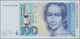 Deutschland - Bank Deutscher Länder + Bundesrepublik Deutschland: 100 DM 1996, Ersatznote Serie "ZA/ - Sonstige & Ohne Zuordnung