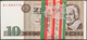 Deutschland - DDR: 10 Mark 1971, Bündel Zu 100 Scheinen Mit Meist Fortlaufenden Nummern In Erhaltung - Autres & Non Classés