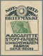 Deutschland - Briefmarkennotgeld: GERA, Margaritte, Stoff-Farben U. Wachswaren-Fabrik, Germania 20 P - Andere & Zonder Classificatie