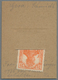 Deutschland - Briefmarkennotgeld: GERA, Hermann Schmidt, Buchdruckerei, Germania 2 X 7 1/2 Pf. Orang - Andere & Zonder Classificatie